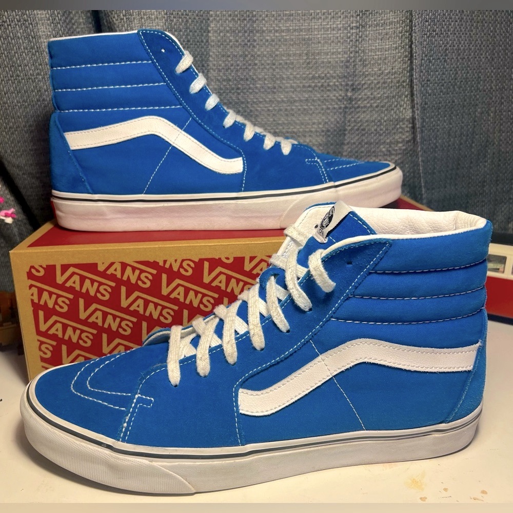 Vans Sk8-Hi Imperial Blue Tr White